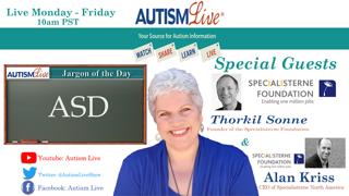 Autism Jargon and Special Guests from Specialiesterne, Thorkil Sonne and Alan Kriss