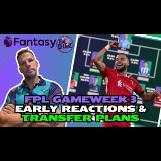 FPL GAMEWEEK 3 TRANSFER PLANS & EARLY REACTIONS -4 LOADING! 🚨 | Fantasy Premier League Tips 2025/26