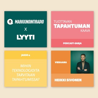 MRxLyyti: Tuottavan tapahtuman kaava 4: Mihin teknologioita tarvitaan tapahtumissa, Heikki Sivonen?