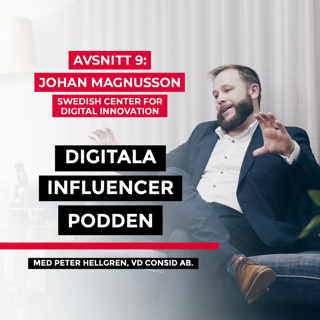 9. Johan Magnusson, Swedish Center for Digital Innovation – "blockchain har potential att bli minst lika omtumlande som internet"