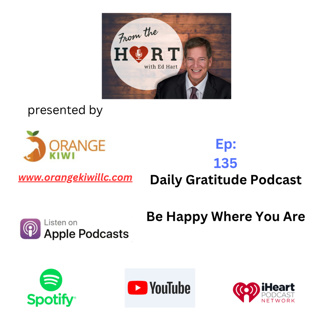 Be Happy Where You Are