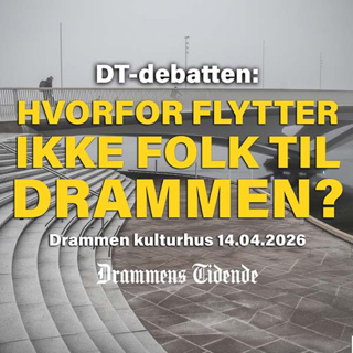 DT-debatten: Hvorfor flytter ikke folk til Drammen? 14.04.2026