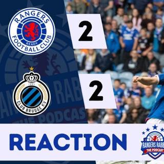 Rangers 2-2 Club Brugge | Curtis salvages a draw for Rangers