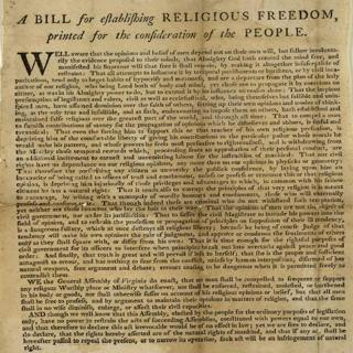 ARP340 The Virginia Statute for Religious Freedom