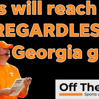 Why Vols at Georgia is NOT a CFP elimination game