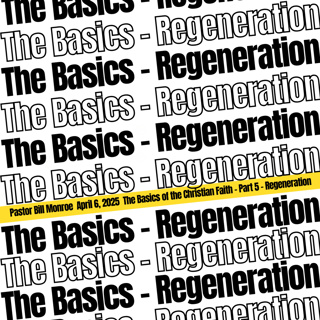THE BASICS OF THE CHRISTIAN FAITH - REGENERATION