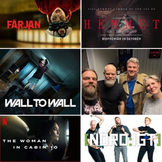 502. Den med Mats Strandberg, Hemmet, Färjan, Wall to Wall och The Woman in Cabin 10