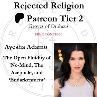 RR Patreon T2 Free Content Ayesha Adamo: The Open Fluidity of No-Mind, The Acéphale, & 'Endarkenment'