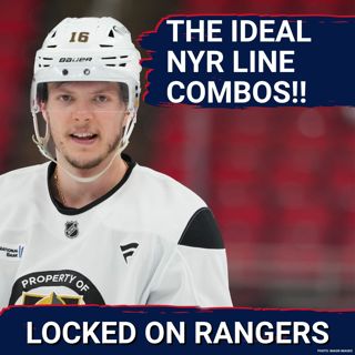 GAME-CHANGER: Ideal Rangers line combos after Eeli Tolvanen signs as a free agent!
