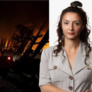Min son är död, säger hon i förbifarten: Lubna El-Shanti, Sumy
