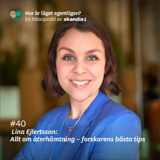 #40 Lina Ejlertsson: Allt om återhämtning – forskarens bästa tips