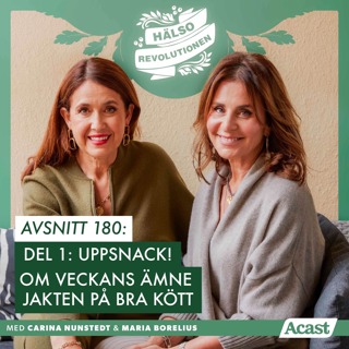AVSNITT 180 – DEL 1: UPPSNACK OM VECKANS ÄMNE, JAKTEN PÅ BRA KÖTT!