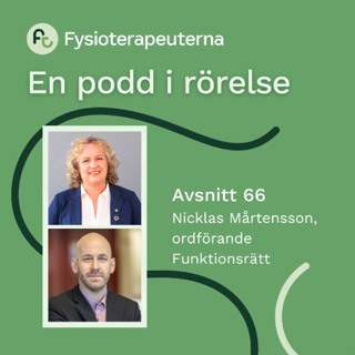 Avsnitt 66. Nicklas Mårtensson, ordförande Funktionsrätt