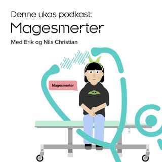 Ung kvinne med magesmerter