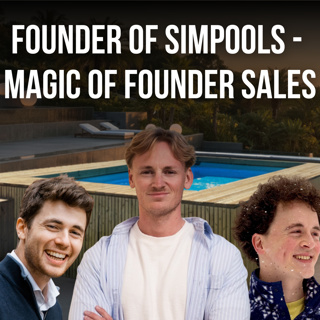 Sim Vanlangenhove - Founder of Simpools: Origin story, Founder magic Sales, combining Startup + Medicin