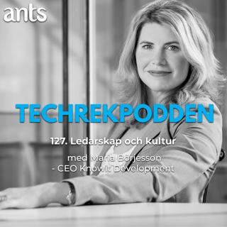 127. Ledarskap och kultur med Maria Börjesson - CEO Knowit Development
