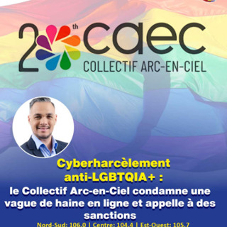 Cyberharcèlement anti-LGBTQIA+ : le Collectif Arc-en-Ciel condamne une vague de haine en ligne et appelle à des sanctions