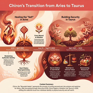 Chiron's Transition From Aries Into Taurus ~ 2026 Astrology