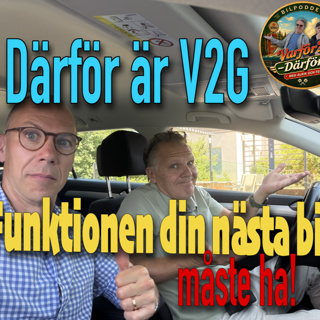 Därför är V2G funktionen din nästa bil måste ha