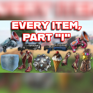 Ranking EVERY ITEM In FORTNITE ALPHABETICALLY (Part "I")