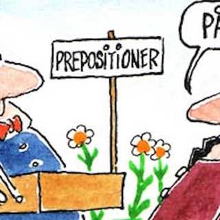 En skur av prepositioner