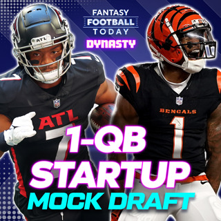 Dynasty Fantasy Football 1-QB Startup Mock Draft | 2025 Strategy & Tips (06-13 Dynasty Fantasy Football Podcast)