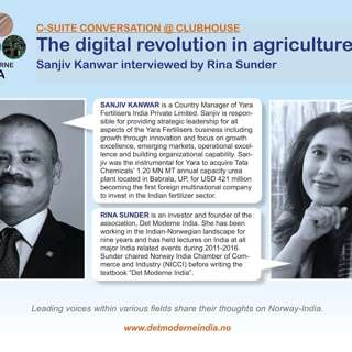Det Moderne India Podcast #20 - The digital revolution in agriculture