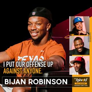 Bijan Robinson Atlanta Falcons star running back opens up on new offensive game plan, quarterback change to Michael Penix Jr, Raheem Moriss regime, his recent  praise from Saquon, training with Christian McCaffrey and 2025 goals. 