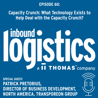 Capacity Crunch: What Technology Solutions Exist to Help Deal with the Capacity Crunch? Guest: Patrick Pretorius, Transporeon Group