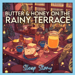 Warm Bread, Butter, Honey & Gentle Rain | Relaxing Sleep Story for Adults, Cozy Bedtime Story for Grown Ups, Peaceful Rain Sounds & Magical Nighttime Story