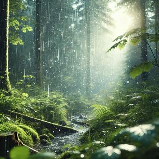 đŽđ§ïžđ” Light RAIN and Soft MUSIC Create an Ideal AMBIENCE for Peaceful SLEEP
