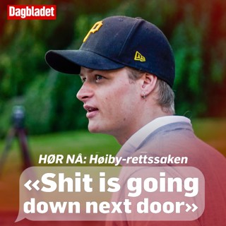 Høiby-nabo: «Shit is going down next door»