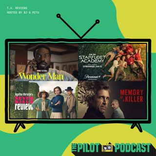 Wonder Man, Memory of a Killer, Agatha Christie's Seven Dials, Star Trek: Starfleet Academy