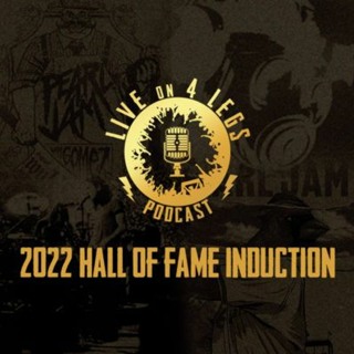 2022 Pearl Jam Live Show Hall Of Fame Induction