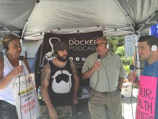*Live from the picket line* with MoveUp , Again!