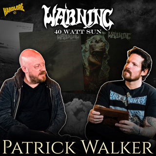 Patrick Walker of WARNING & 40 Watt Sun’s First Ever Podcast Interview