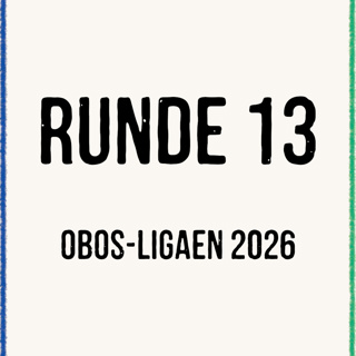 #19 Trettende serierunde