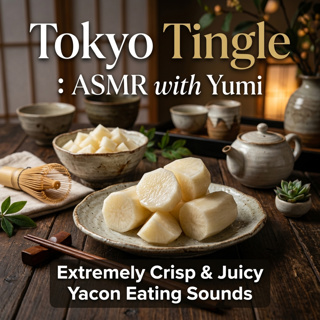 Extremely Crisp & Juicy Yacon Eating Sounds