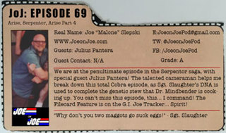 G.I. Joe Ep 69: Arise, Serpentor, Arise Part 4 w/ Julius Pantera