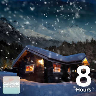 Cozy Cabin During a Snow Storm (8 Hours) | Relaxing Sounds for Better Sleep