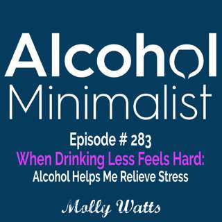 When Drinking Less Feels Hard: Alcohol Helps Me Relieve Stress