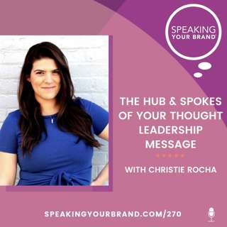 270: The Hub and Spokes of Your Thought Leadership Message with Christie Rocha