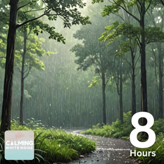 Rainy Forest Ambience (8 Hours) | Relaxing Nature Sounds for Deep Relaxation