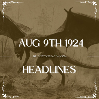 Aug 9th 1924 - Old News