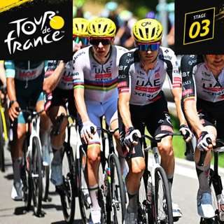 LITERAL FIRE! Tour de France Stage 3