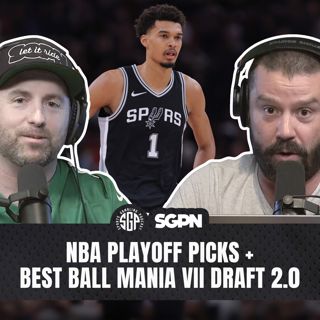 NBA Playoff Picks + Best Ball Mania VII Draft 2.0 (Ep. 2555)