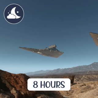 Star Wars Sky Battle Ambience | 8 Hours of Relaxing Ambient Noise for Sleep & Study