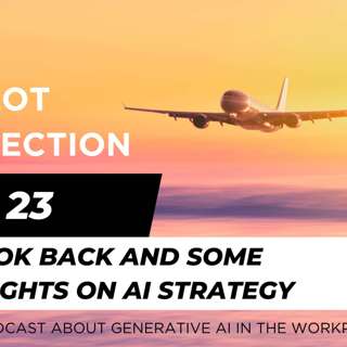 Ep 23 - a look back and some thoughts on AI strategy