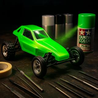 HOW-TO: Make Tamiya's Fluorescent Polycarbonate Spray Paints Glow!