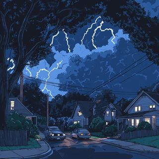 Suburban Thunderstorm